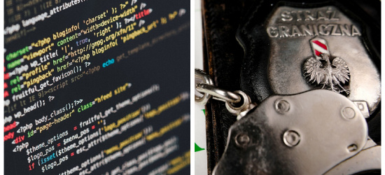 Cyberprzestępca zatrzymany na granicy. Chciał dostać się do Polski