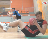 TSV trenuje przed startem I ligi. Jakub Zmarz znów na sanockim parkiecie (FILM)