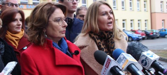 O szpitalach, sądach i banku. Konferencja wicemarszałek Sejmu (VIDEO)