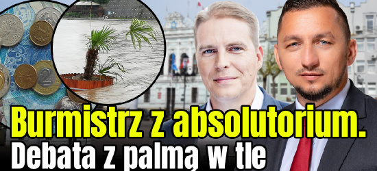 SANOK: Burmistrz z absolutorium. O palmie podczas sesji (VIDEO)