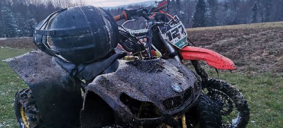 Młody mężczyzna próbował rozjechać strażnika leśnego (FOTO)