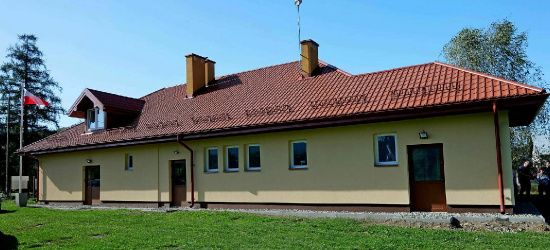 GMINA SANOK: Zakończono termomodernizację Wiejskiego Domu Kultury (ZDJĘCIA)