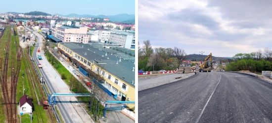 OBWODNICA SANOKA: Niebawem asfaltowe dywaniki! Ograniczenia na Dworcowej (VIDEO)