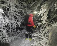 BIESZCZADY: Stracił orientację na szlaku. Nocna akcja goprowców (ZDJĘCIA)