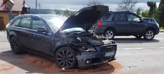 Niebezpiecznie na Rymanowskiej. W jednym z pojazdów dziecko (FOTO)