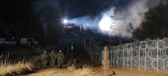 Noc na granicy minęła w miarę spokojnie. Nagrania z NOCY i PORANKA (VIDEO)