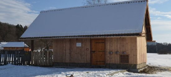 SANOK: Nowoczesna pompownia pożarowa w skansenie. Gwarancja większego bezpieczeństwa