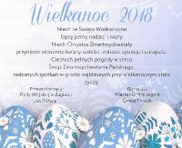 Życzenia Wielkanocne burmistrza Zagórza oraz przewodniczącego Rady