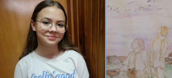 Sandra Klimkowska w gronie laureatów ogólnopolskiego konkursu plastycznego!