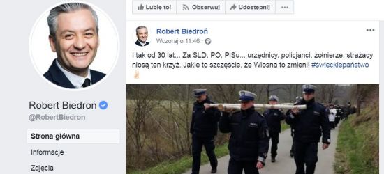 Robert Biedroń udostępnia post esanok.life i wzbudza ogromną dyskusję