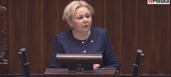 KRYSTYNA SKOWROŃSKA: My działamy w interesie Polaków i przywrócenia demokracji! (VIDEO)