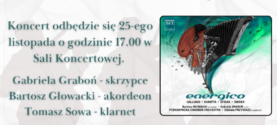 SANOK: Koncert promocyjny płyty Energico