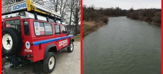 ZAGÓRZ: Poszukiwania mężczyzny aktualnie wstrzymane (ZDJĘCIA)