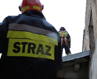 KRONIKA STRAŻACKA: Puszczyk w kominie, tragiczne poszukiwania i konsekwencje silnych wiatrów