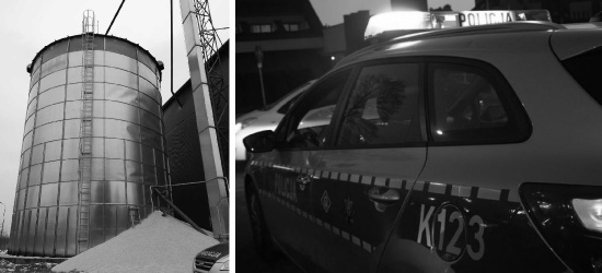 PODKARPACIE. Śmierć 41-letniego pracownika. Został przysypany ziarnami kukurydzy (FOTO)