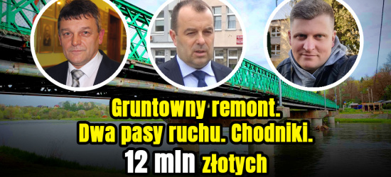 Most na Białą Górę można kompleksowo przebudować. Za 12 mln złotych (ZDJĘCIA)
