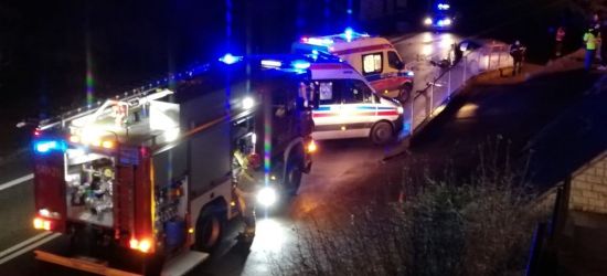 Wypadek w Pakoszówce. Droga była zablokowana! (VIDEO, ZDJĘCIA)