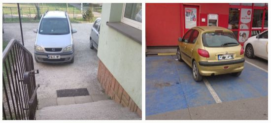 PARKOWANIE PO SANOCKU: Przed wejściem do przedszkola i na dwóch miejscach (FOTO)