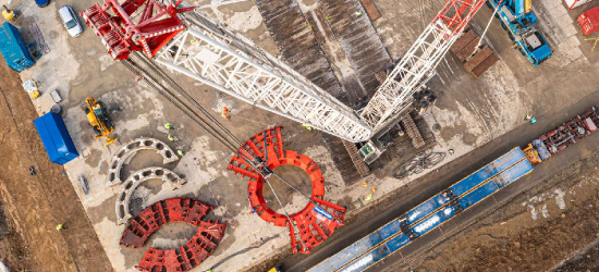 BABICA. Rozpoczyna się montaż maszyny TBM! Wydrąży 2-km tunel (FOTO)