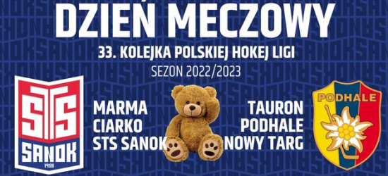 Dziś mecz STS-u. Koniecznie zabierz pluszaka!