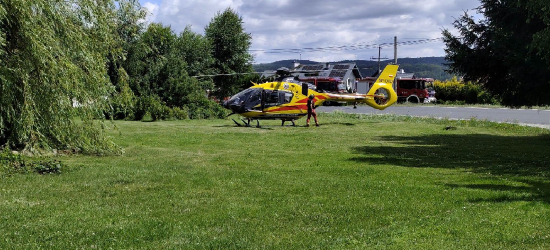 Śmiertelny wypadek w Humniskach. Nie żyje kierujący motorowerem