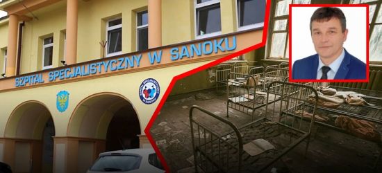 Sanockiemu szpitalowi grozi likwidacja! Starosta nieuchwytny