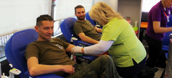 Terytorialsi z Podkarpacia oddali blisko 300 litrów krwi (FOTO)