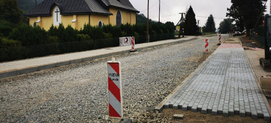 ZAŁUŻ. Przez najbliższy tydzień droga będzie przejezdna! (ZDJĘCIA)