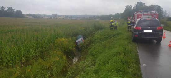Stracił panowanie nad pojazdem i …