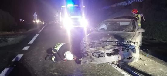 Niebezpiecznie w Zahutyniu. Dwie osoby poszkodowane! (ZDJĘCIA)