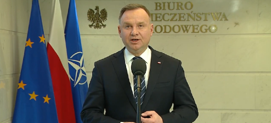 Inwazja Rosji na Ukrainę! Apel Prezydenta Polski! (VIDEO)