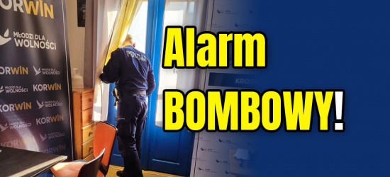 Alarmy bombowe w biurach poselskich Grzegorza Brauna. List z pogróżkami! (ZDJĘCIA)