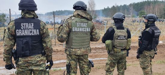12 funkcjonariuszy zostało wczoraj rannych na granicy, w tym kobieta (VIDEO)