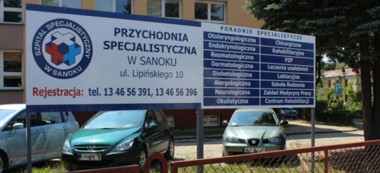 SZPITAL SANOK. Do poradni można rejestrować się mailowo!