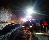 AKTUALIZACJA: Wypadek między Pisarowcami a Zabłotcami. Utrudnienia trwały kilka godzin (ZDJĘCIA)