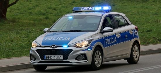 Nieszczęśliwy wypadek i policyjna eskorta!