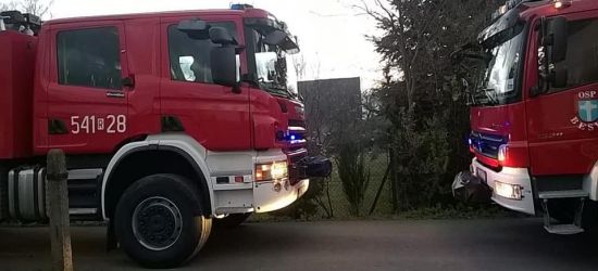 BESKO: Płonący komin. Akcja strażaków (FOTO)