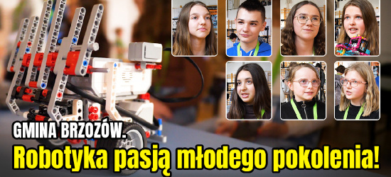 GMINA BRZOZÓW. Robotyka pasją młodego pokolenia! (VIDEO)