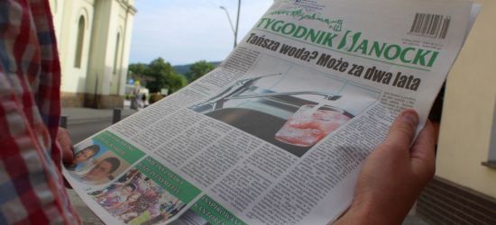 Emilia Wituszyńska pełniącą obowiązki redaktora naczelnego Tygodnika Sanockiego