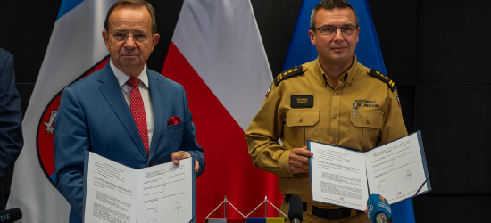 Współpraca na rzecz bezpieczeństwa. Podkarpackie wspiera strażaków z Ukrainy