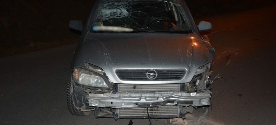 Pijany kierowca opla sprawcą kolizji (FOTO)