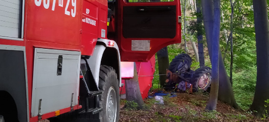 AKTUALIZACJA: Tragedia w lesie. ZDJĘCIA z miejsca zdarzenia
