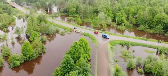 Podkarpacie walczy z powodzią. Utrudnienia na drogach (VIDEO, FOTO)