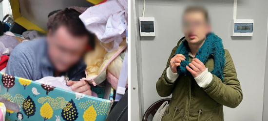 Przebierają się za kobiety. Chowają w pudełkach. Próbują uciec od wojny w Ukrainie (ZDJĘCIA)