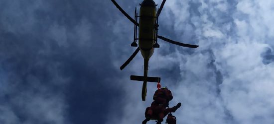 Bieszczadzcy GOPRowcy ćwiczyli techniki linowe (FOTO)