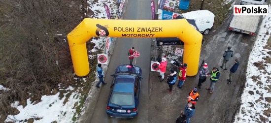 Samochodowy 5. Super Sprint Ziemi Sanockiej. VIDEO z lotu ptaka!