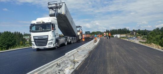 OBWODNICA SANOKA: Inwestycja niemal na finiszu. Garść ZDJĘĆ LOTNICZYCH I VIDEO!