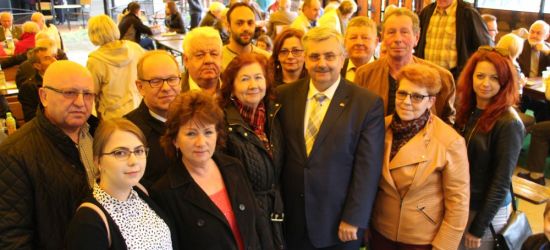 SANOK: SLD uczcił Święto Pracy i 15-lecie Polski w UE. Przedstawiono kandydata w eurowyborach (FILM, ZDJĘCIA)