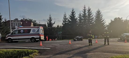 AKTUALIZACJA: Śmiertelny wypadek w Długiem. Zginął motocyklista i pasażer (FOTO)