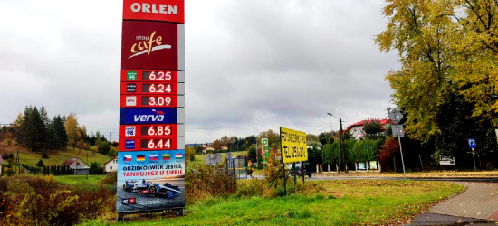 SANOK. Koniec paliwa za 5,99 zł? (ZDJĘCIA)